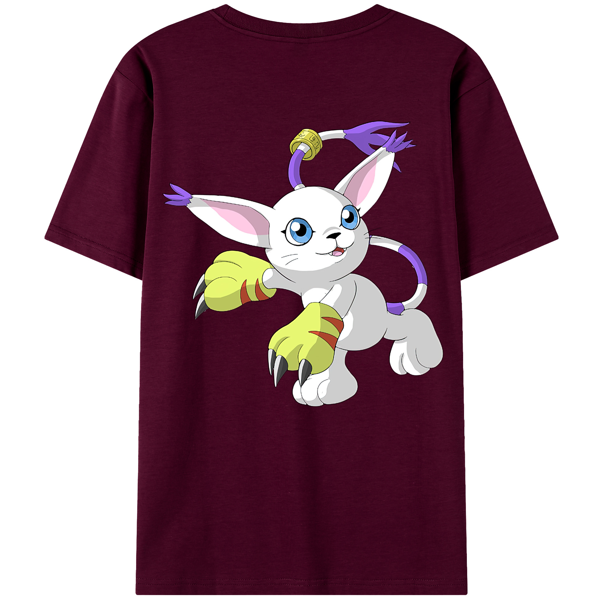 （画像用） Digimon デジタルモンスター/デジモン レディース半袖Tシャツ(バックプリント)